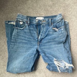 Abercrombie High Rise Mom Jeans
